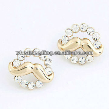 Boucles d&#39;oreilles moustache LS107